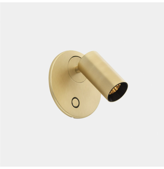 LedsC4 - Luz de lectura Chic LED 3W 2700K oro mate 200lm