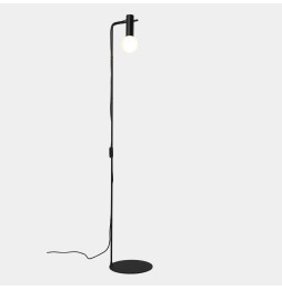 LedsC4 - Luminaria pie de salón Nude E27 15W negro