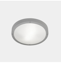LedsC4 - Plafón IP66 BASIC LED 11.7W 2700K gris 1269lm