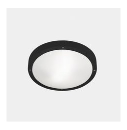 LedsC4 - Plafón IP66 BASIC E27 15W negro