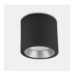 LedsC4 - Plafón IP65 COSMOS LED 8.3W 3000K negro 1002lm