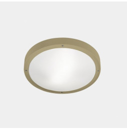 LedsC4 - Plafón IP66 BASIC E27 15W oro