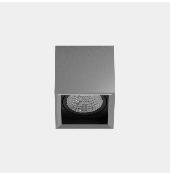 LedsC4 - Downlight MULTIDIR SURFACE BIG SINGLE SINGLE 30.3W blanco cálido 2700K CRI 90 22.7º DALI-2 gris IN IP20 / OUT IP54 3414