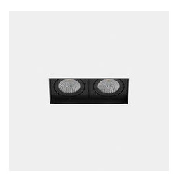 LedsC4 - Downlight MULTIDIR TRIMLESS SMALL DOUBLE 16W negro IN IP20 / OUT IP54