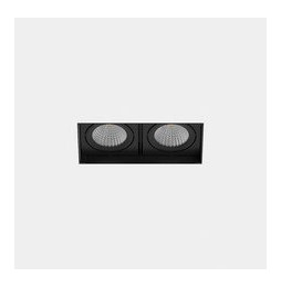 LedsC4 - Downlight MULTIDIR TRIMLESS SMALL DOUBLE 21.4W blanco neutro 4000K CRI 90 24.5º Casambi negro IN IP20 / OUT IP54 2320lm