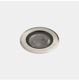 LedsC4 - Empotrable de suelo IP66-IP67 Max Round LED 17.3W 3000K acero inoxidable AISI 316 1684lm