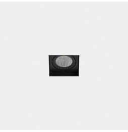 LedsC4 - Downlight MULTIDIR TRIMLESS SMALL SINGLE 10.7W blanco cálido 3000K CRI 90 61.9º Casambi negro IN IP20 / OUT IP54 1144lm