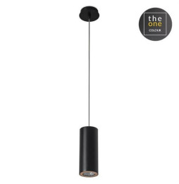 LedsC4 - Luminaria GOLGANTE PIPE 1xGU10 negro / dorado
