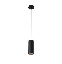 LedsC4 - Luminaria GOLGANTE PIPE 1xGU10 negro / dorado