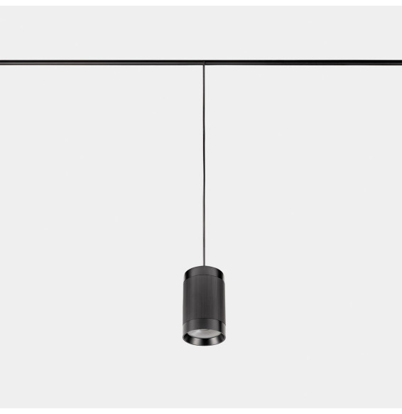 LedsC4 - Luminaria colgante Iris Hoop 50° bajo voltaje 5.7 blanco neutro 4000K CRI 90 ON-OFF negro/oro/transparente 750lm