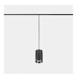 LedsC4 - Luminaria colgante Iris Hoop 50° bajo voltaje 5.7 blanco neutro 4000K CRI 90 ON-OFF negro 750lm