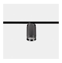 LedsC4 - Downlight Iris Glass 50° bajo voltaje 11.7 blanco cálido 3000K CRI 90 DALI negro/negro/negro 899lm
