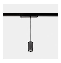 LedsC4 - Luminaria colgante Iris Track Hoop 35° 12.6 3000K CRI 90 DALI-2 negro/oro/transparente IP20 1351lm