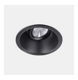 LedsC4 - Downlight Play High Visual Comfort Round Adjustable 10.5 4000K CRI 90 7.3° DALI-2/PUSH negro IN IP20 / OUT IP23 571lm