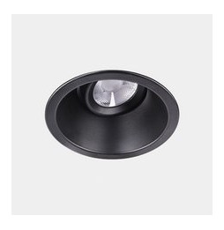 LedsC4 - Downlight Play High Visual Comfort Round Adjustable 10.5 2700K CRI 90 7.3° PHASE CUT negro IN IP20 / OUT IP23 497lm
