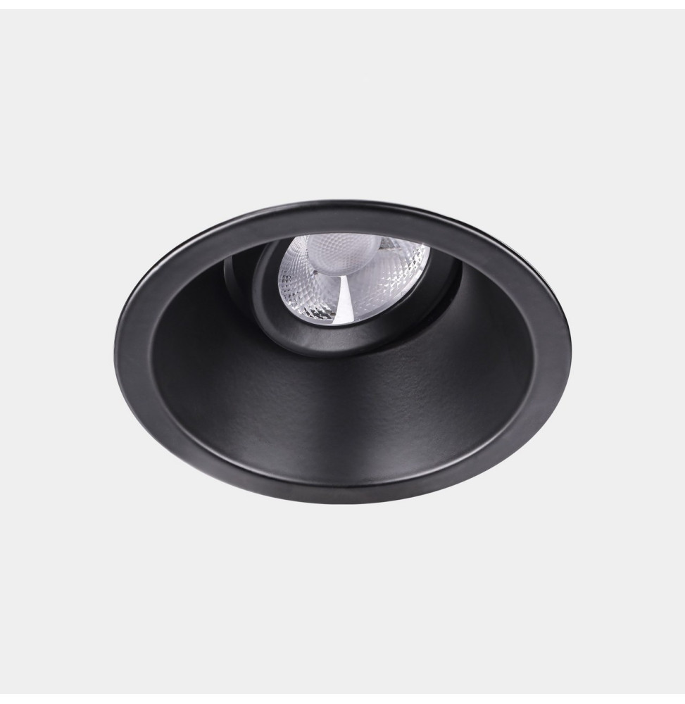 LedsC4 - Downlight Play High Visual Comfort Round Adjustable 10.5 2700K CRI 90 7.3° DALI-2/PUSH negro IN IP20 / OUT IP23 497lm LedsC4 - Downlight Play High Visual Comfort Round Adjustable 10.5 2700K CRI 90 7.3° DALI-2/PUSH negro IN IP20 / OUT IP23 497lm