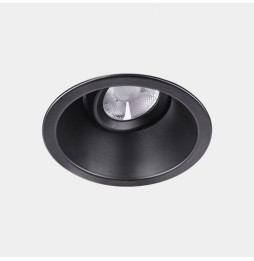LedsC4 - Downlight Play High Visual Comfort Round Adjustable 10.5 2700K CRI 90 7.3° DALI-2/PUSH negro IN IP20 / OUT IP23 497lm