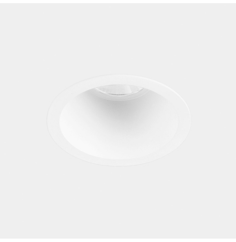 LedsC4 - Downlight Play High Visual Confort Round Fixed 10.5 2700K CRI 90 7.3° ON-OFF blanco IN IP20 / OUT IP54 497lm LedsC4 - Downlight Play High Visual Confort Round Fixed 10.5 2700K CRI 90 7.3° ON-OFF blanco IN IP20 / OUT IP54 497lm