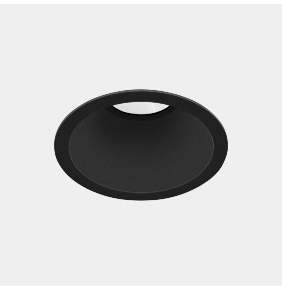 LedsC4 - Downlight Play High Visual Confort Round Fixed 8.5 2700K CRI 90 7.3° negro IN IP20 / OUT IP54 497lm