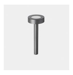 LedsC4 - Baliza IP66 Orbit 500mm cubierta de orificio grande LED 11.5 SW 2700-3200-4000K ON-OFF gris 858lm