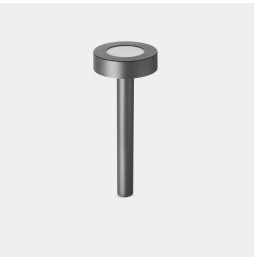 LedsC4 - Baliza IP66 Orbit 500mm cubierta de orificio grande LED 11.5 SW 2700-3200-4000K ON-OFF gris urbano 858lm