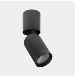 LedsC4 - Proyector Iris Spotlight superficie grande Hoop 6.3 3000K CRI 90 47.8° ON-OFF oro/oro/transparente 701lm