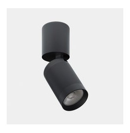 LedsC4 - Proyector Iris Spotlight superficie grande Hoop 6.3 3000K CRI 90 47.8° DALI-2 oro/oro/transparente 701lm