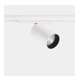 LedsC4 - Proyector Atom Track 97 40.5 blanco cálido 3000K CRI 90 44º ON-OFF blanco 5487lm