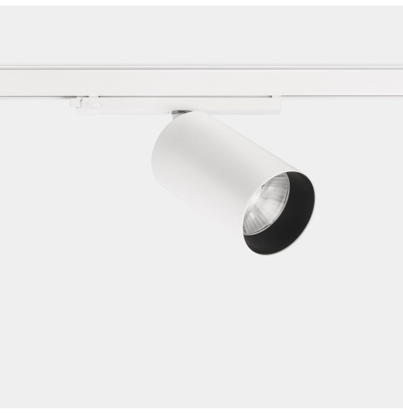 LedsC4 - Proyector Atom Track 97 46.8 blanco cálido 2700K CRI 90 26.3º ON-OFF blanco 5022lm