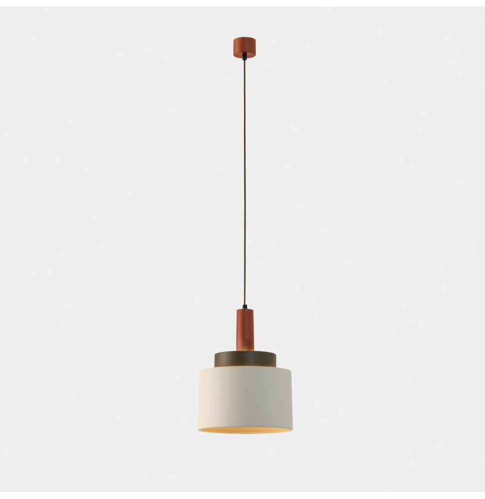 LedsC4 - Luminaria colgante Keops 1 cuerpo Vast E27 15 Multicolor 315lm