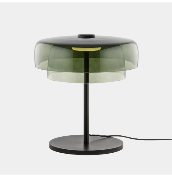 LedsC4 - Luminaria sobremesa Levels 2 cuerpos LED 14.7 SW 2700-3000-4000K 3 STEPS DIMMING negro 971lm