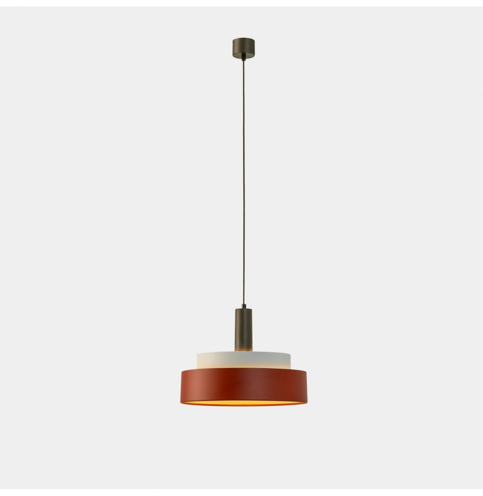 LedsC4 - Luminaria colgante Keops 2 cuerpos Small E27 15 Multicolor 576lm
