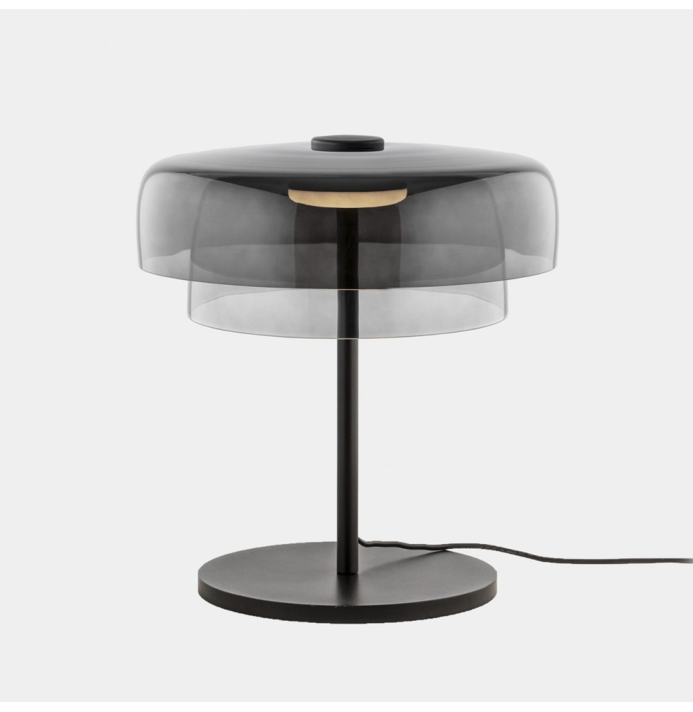 LedsC4 - Luminaria sobremesa Levels 2 cuerpos LED 14.7 SW 2700-3000-4000K 3 STEPS DIMMING negro 971lm LedsC4 - Luminaria sobremesa Levels 2 cuerpos LED 14.7 SW 2700-3000-4000K 3 STEPS DIMMING negro 971lm
