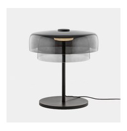 LedsC4 - Luminaria sobremesa Levels 2 cuerpos LED 14.7 SW 2700-3000-4000K 3 STEPS DIMMING negro 971lm