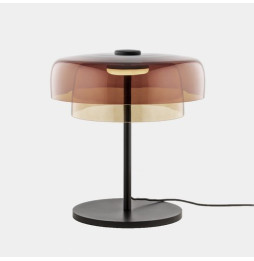 LedsC4 - Luminaria sobremesa Levels 2 cuerpos LED 14.7 SW 2700-3000-4000K 3 STEPS DIMMING negro 971lm