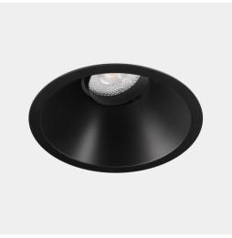 LedsC4 - Downlight Lite Deep ajustable Ø105 13.9 blanco cálido 3000K CRI 90 34º DALI-2/PUSH negro IP54 948lm
