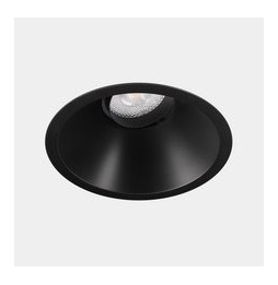LedsC4 - Downlight Lite Deep ajustable Ø105 13.9 blanco cálido 3000K CRI 90 34º DALI-2/PUSH negro IP54 948lm