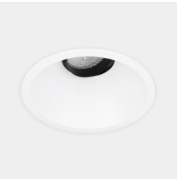 LedsC4 - Downlight Lite Deep ajustable Ø105 13.9 blanco neutro 4000K CRI 90 34º DALI-2/PUSH blanco IP54 1155lm