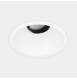 LedsC4 - Downlight Lite Deep ajustable Ø105 8.5 blanco cálido 3000K CRI 90 34º DALI-2/PUSH blanco IP54 663lm