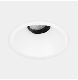 LedsC4 - Downlight Lite Deep ajustable Ø105 8.5 blanco cálido 3000K CRI 90 34º ON-OFF blanco IP54 663lm