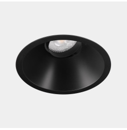 LedsC4 - Downlight Lite Deep ajustable Ø105 8.5 blanco neutro 4000K CRI 90 34º ON-OFF negro IP54 640lm