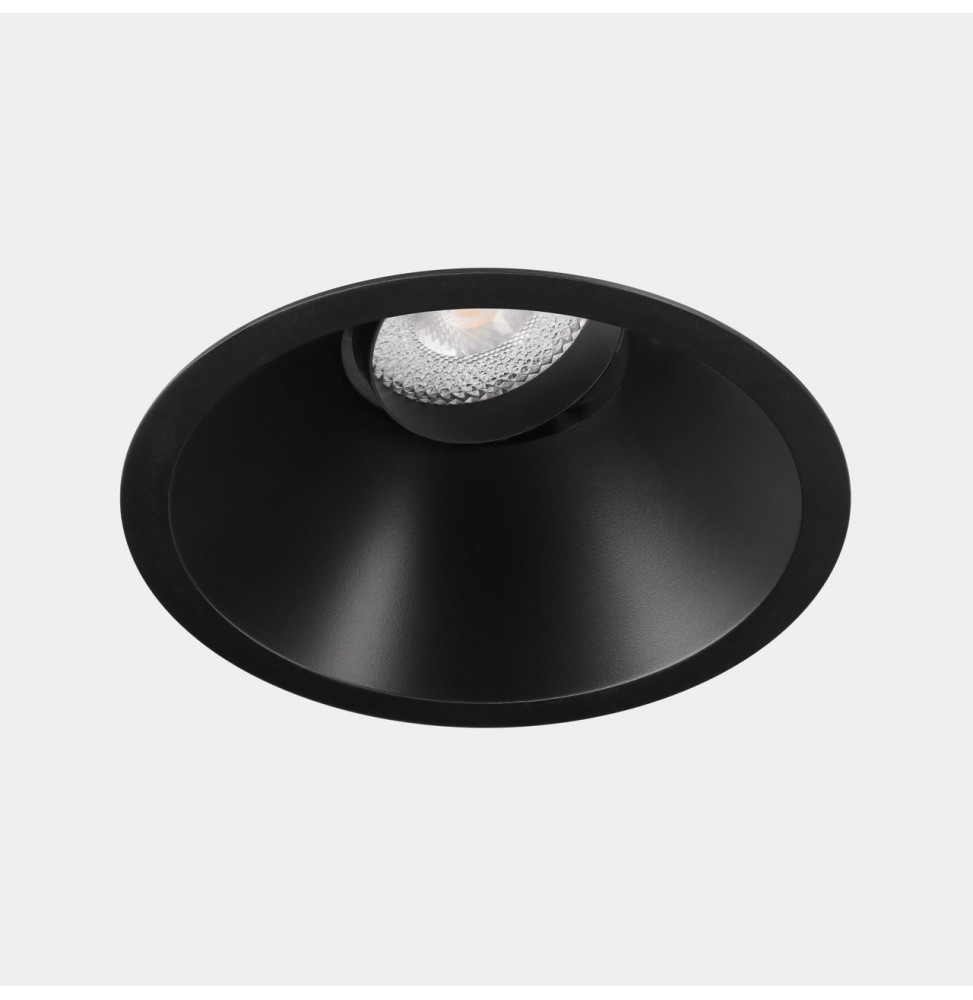 LedsC4 - Downlight Lite Deep ajustable Ø105 8.5 blanco neutro 4000K CRI 90 34º ON-OFF negro IP54 640lm LedsC4 - Downlight Lite Deep ajustable Ø105 8.5 blanco neutro 4000K CRI 90 34º ON-OFF negro IP54 640lm