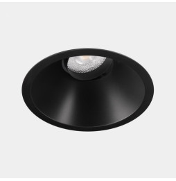 LedsC4 - Downlight Lite Deep ajustable Ø105 8.5 blanco neutro 4000K CRI 90 34º ON-OFF negro IP54 640lm