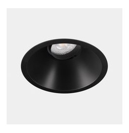 LedsC4 - Downlight Lite Deep ajustable Ø105 8.5 blanco neutro 4000K CRI 90 34º ON-OFF negro IP54 640lm