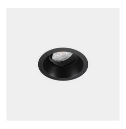 LedsC4 - Downlight Lite Deep ajustable Ø75 13.9 blanco cálido 2700K CRI 90 34º DALI-2/PUSH negro IP54 893lm