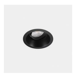LedsC4 - Downlight Lite Deep ajustable Ø75 13.9 blanco cálido 3000K CRI 90 34º ON-OFF negro IP54 932lm