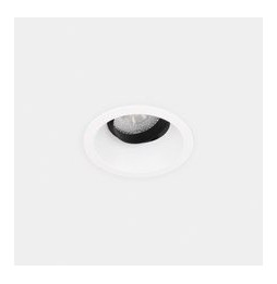 LedsC4 - Downlight Lite Deep ajustable Ø75 8.5 blanco cálido 2700K CRI 90 34º DALI-2/PUSH blanco IP54 639lm