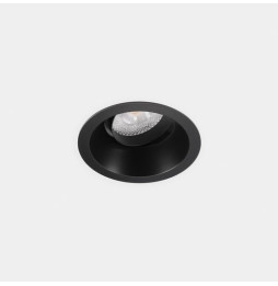 LedsC4 - Downlight Lite Deep ajustable Ø75 8.5 blanco cálido 2700K CRI 90 34º PHASE CUT negro IP54 556lm