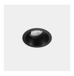 LedsC4 - Downlight Lite Deep ajustable Ø75 8.5 blanco cálido 3000K CRI 90 34º DALI-2/PUSH negro IP54 580lm