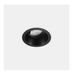 LedsC4 - Downlight Lite Deep ajustable Ø75 8.5 blanco neutro 4000K CRI 90 34º DALI-2/PUSH negro IP54 627lm